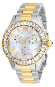 Invicta Women's 38mm Angel Quartz Multifunction Crystal Bezel Bracelet Watch
