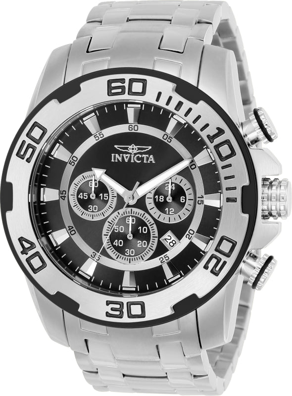Invicta Men's 50mm Pro Diver Quartz Chronograph Bracelet Watch