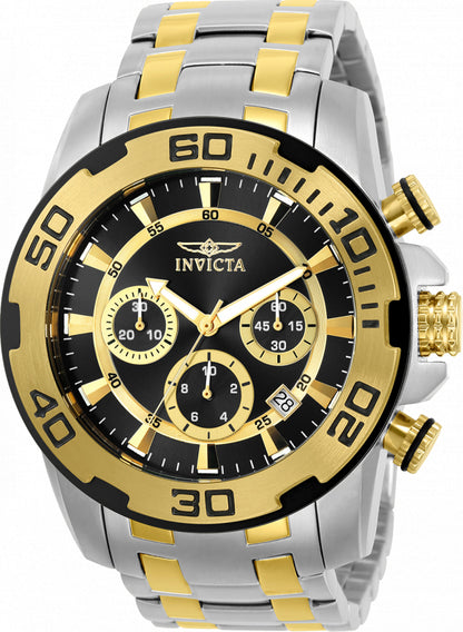 Invicta Men's 50mm Pro Diver Quartz Chronograph Bracelet Watch
