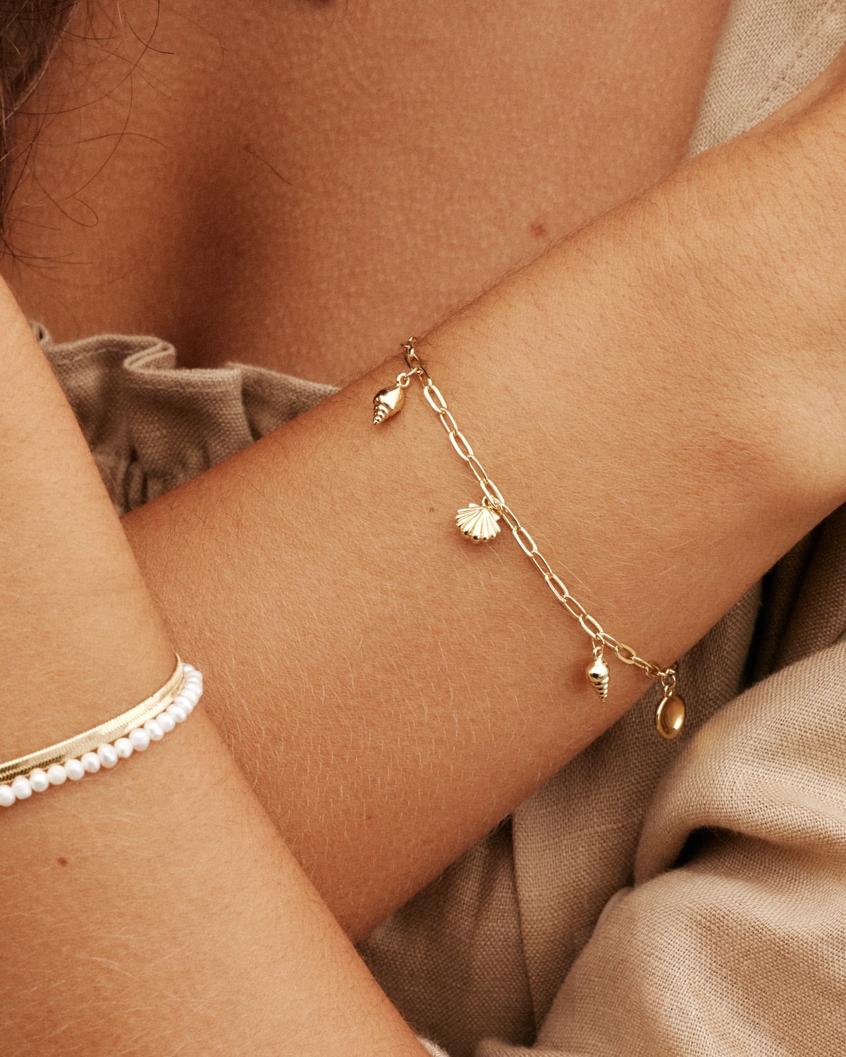 Bryan Anthonys Choice of Plating "Sea Seeker" Charm Bracelet