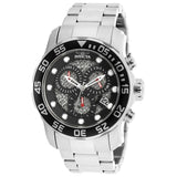 Invicta Men's 48mm Pro Diver Scuba Quartz Chronograph Grid Dial Bracelet Watch