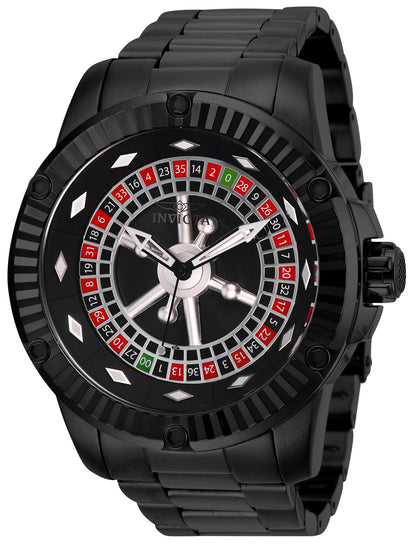 Invicta Men's 52mm Specialty Automatic Roulette Fluted Bezel Bracelet Watch