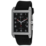 Locman Men's 44mm Stealth Quartz Chronograph Titanium Case Silicone Strap Watch