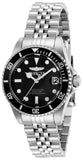 Invicta Women's 34mm Pro Diver Quartz Date Jubilee Bracelet Watch