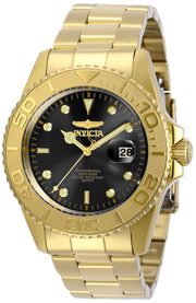 Invicta Men's 43mm Pro Diver Quartz Date 3-Hand Goldtone Bracelet Watch