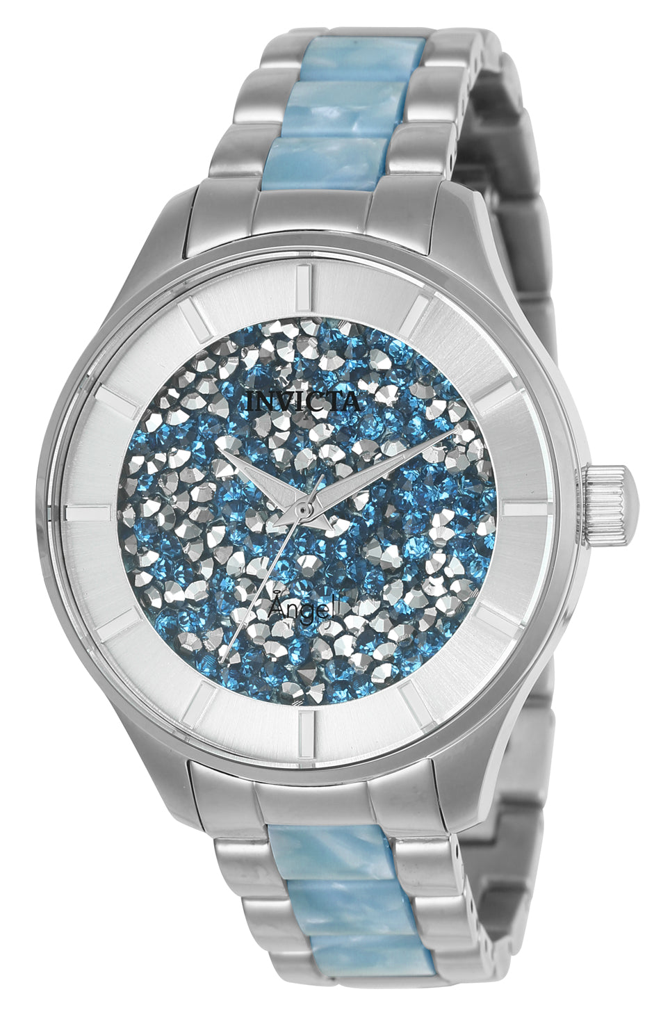 Invicta Women's 40mm Angel Crystal Accented Resin Bracelet Watch