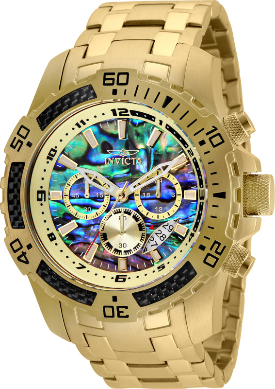 Invicta Men's 51mm Pro Diver Quartz  Iridescent Dial Watch