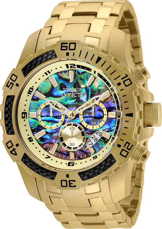 Invicta Men's 51mm Pro Diver Quartz  Iridescent Dial Watch