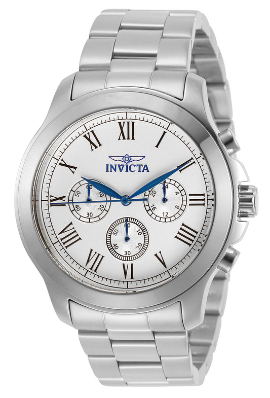 Invicta Men's 44mm Specialty Quartz Chronograph Roman Numeral Timeless Bracelet Watch