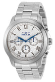 Invicta Men's 44mm Specialty Quartz Chronograph Roman Numeral Timeless Bracelet Watch