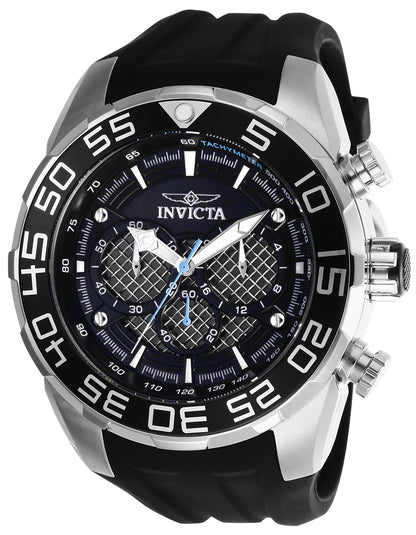 Invicta Men's 50mm Speedway Scuba Quartz Multifunction Silicone Strap Watch