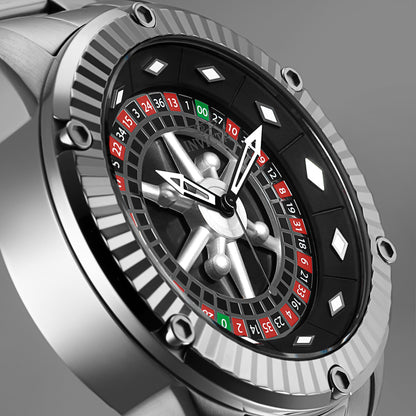 Invicta Men's 52mm Specialty Automatic Roulette Fluted Bezel Bracelet Watch