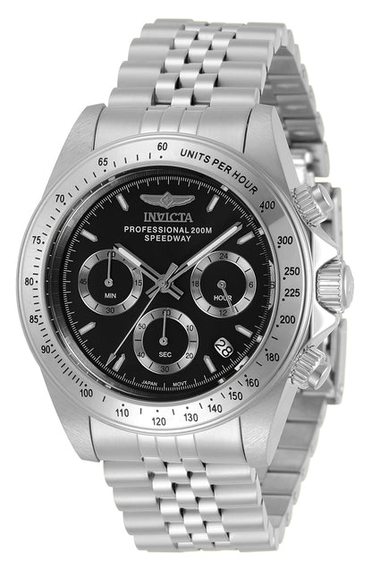 Invicta Men's 39mm Speedway Quartz Chronograph Stainless Steel Bracelet Watch