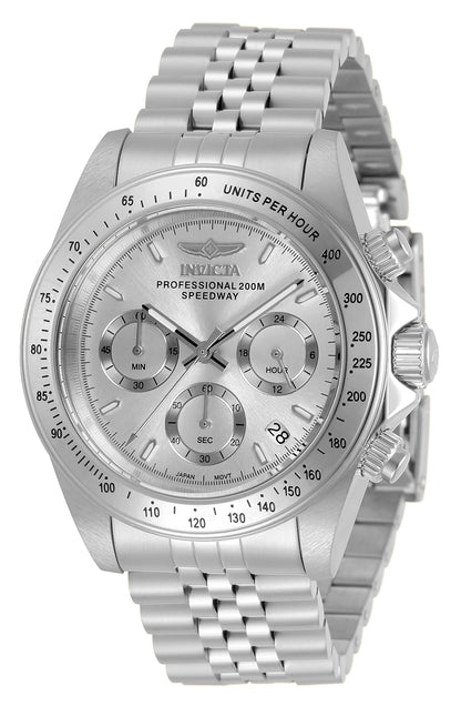 Invicta Men's 39mm Speedway Quartz Chronograph Stainless Steel Bracelet Watch