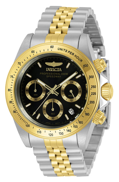 Invicta Men's 39mm Speedway Quartz Chronograph Stainless Steel Bracelet Watch