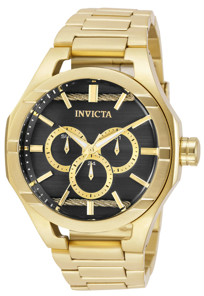 Invicta Men's 48mm Bolt Quartz Multi-Function Cable Dial Bracelet Watch