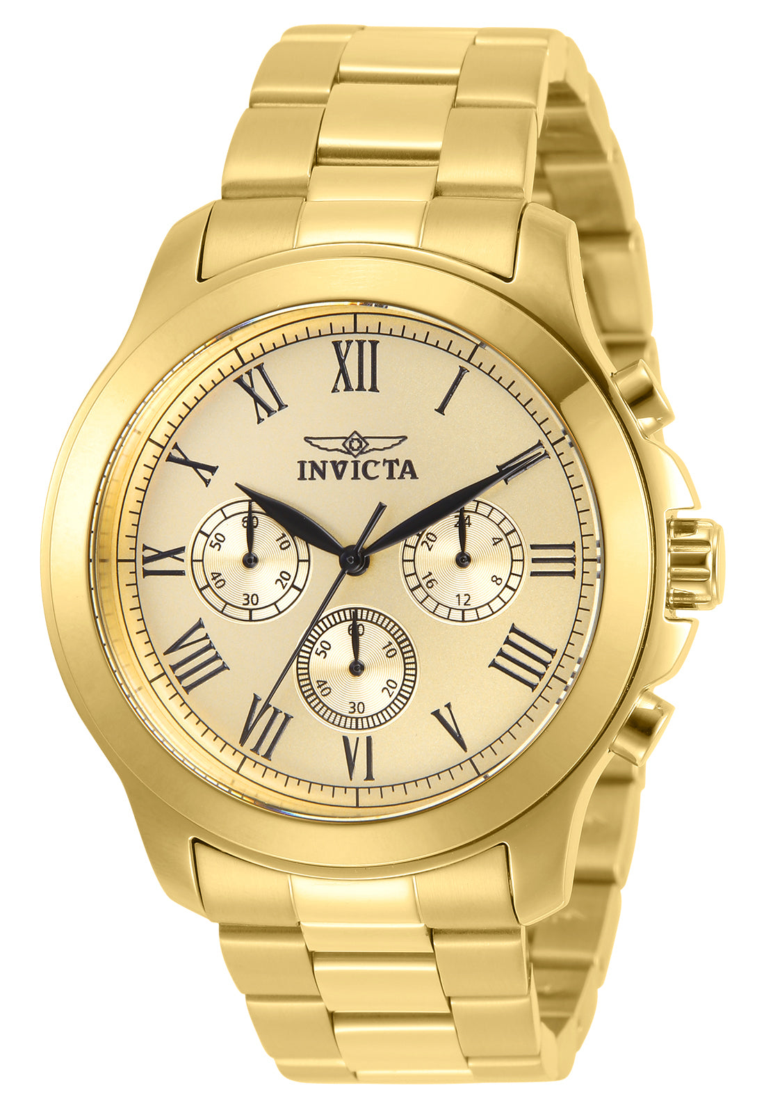 Invicta Men's 44mm Specialty Quartz Chronograph Roman Numeral Timeless Bracelet Watch