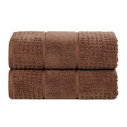 Superior "Napa" Zero Twist 100% Cotton Set of 2 Bath Sheets