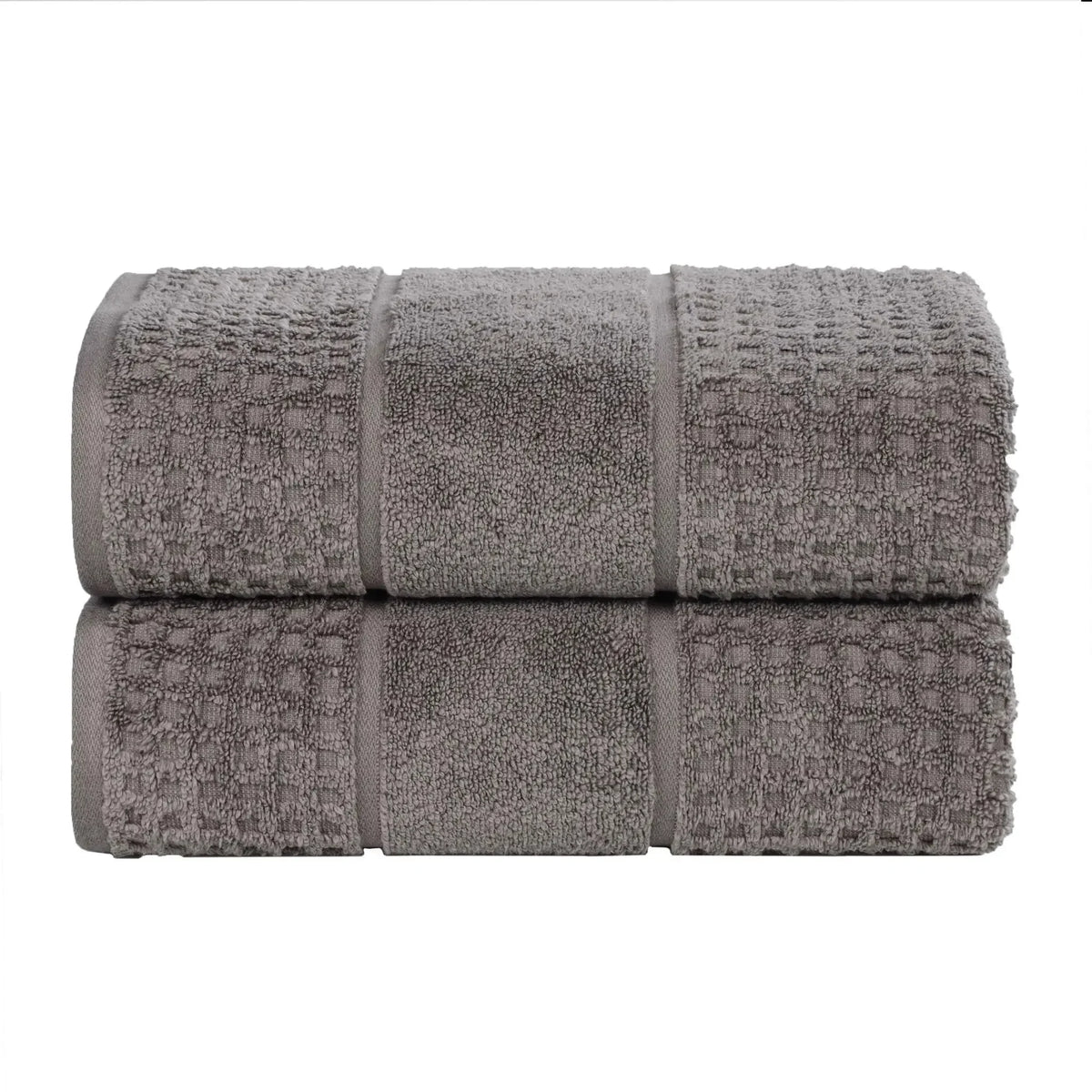 Superior "Napa" Zero Twist 100% Cotton Set of 2 Bath Sheets