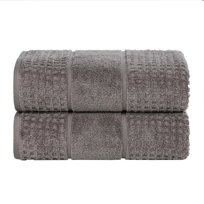 Superior "Napa" Zero Twist 100% Cotton Set of 2 Bath Sheets