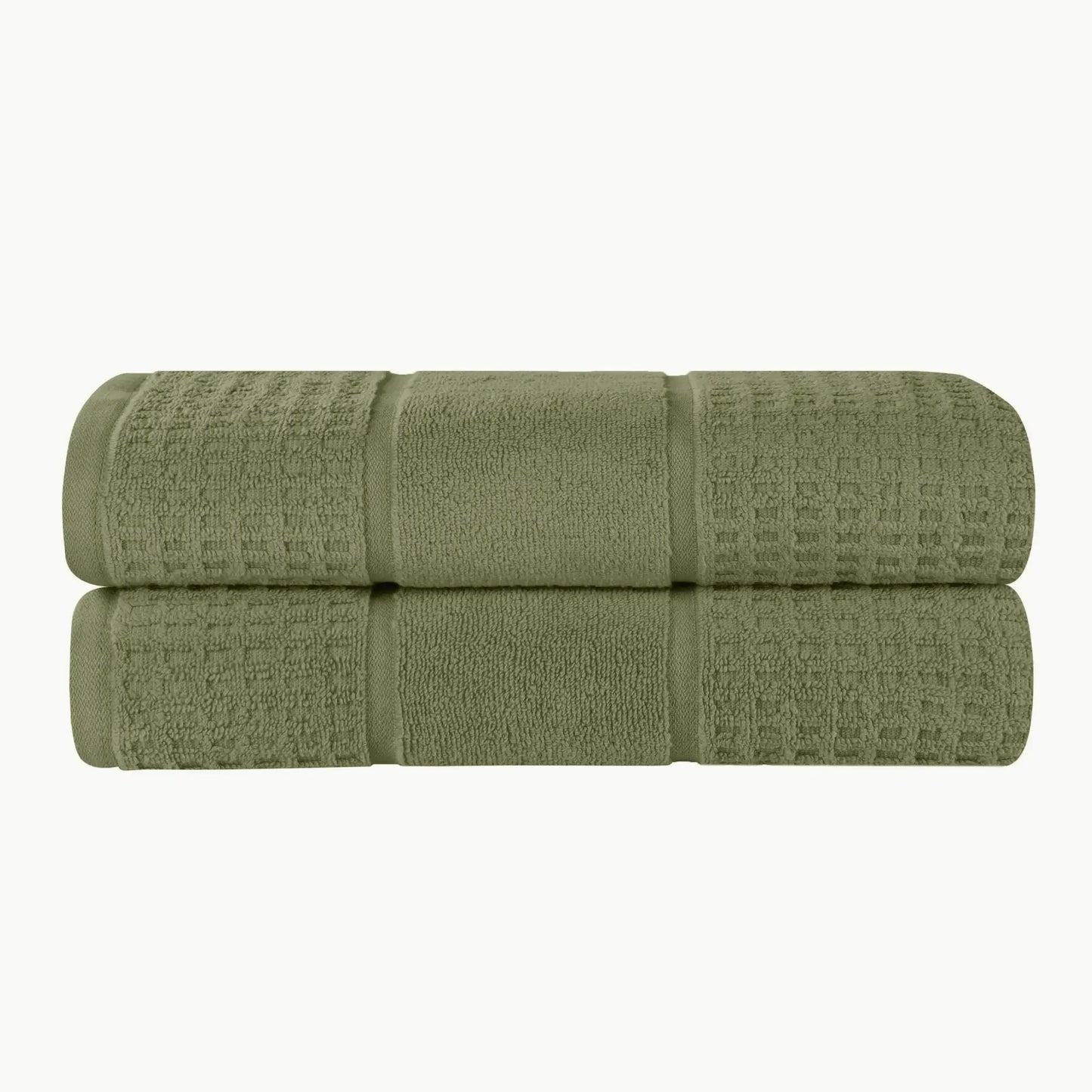 Superior "Napa" Zero Twist 100% Cotton Set of 2 Bath Sheets