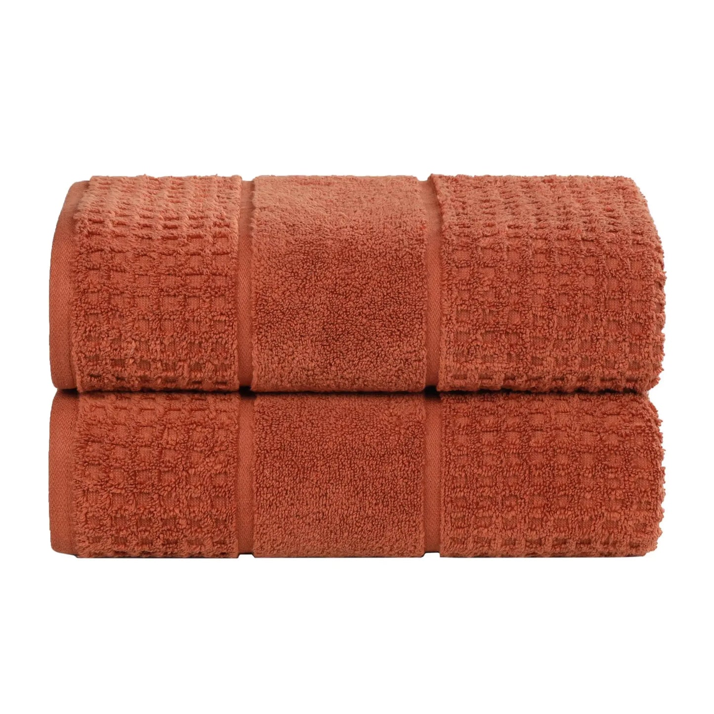 Superior "Napa" Zero Twist 100% Cotton Set of 2 Bath Sheets