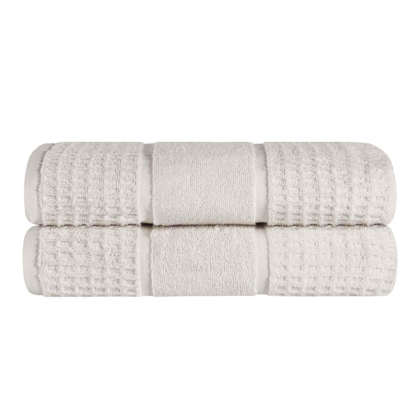 Superior "Napa" Zero Twist 100% Cotton Set of 2 Bath Sheets