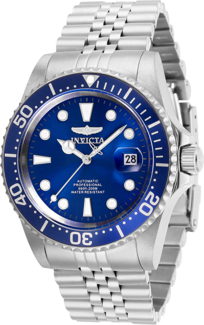 Invicta Men's 42mm Pro Diver Quartz Blue Dial Bracelet Watch