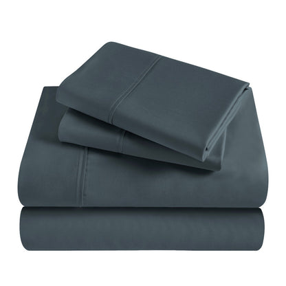 Superior Rayon From Bamboo 300 Thread Count Solid Deep Pocket 4-Piece Sheet Set