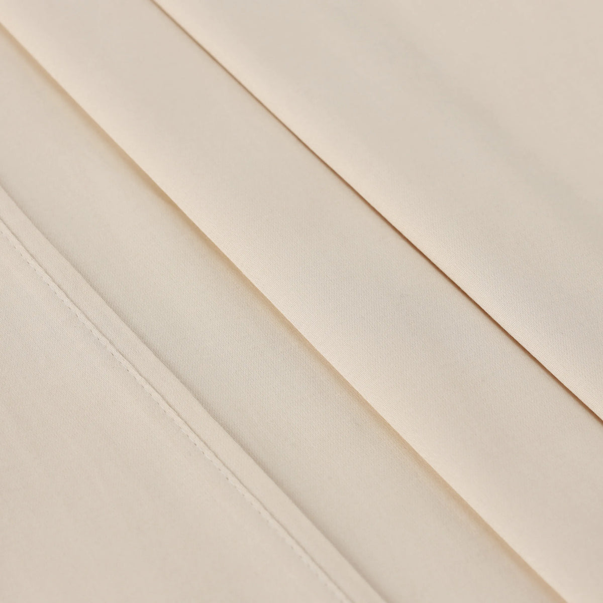 Superior Solid 300 Thread Count Egyptian Cotton Sateen 4-Piece Sheet Set