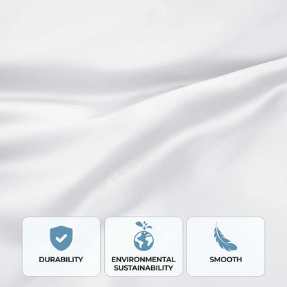 Superior Rayon From Bamboo 300 Thread Count Solid Deep Pocket 4-Piece Sheet Set