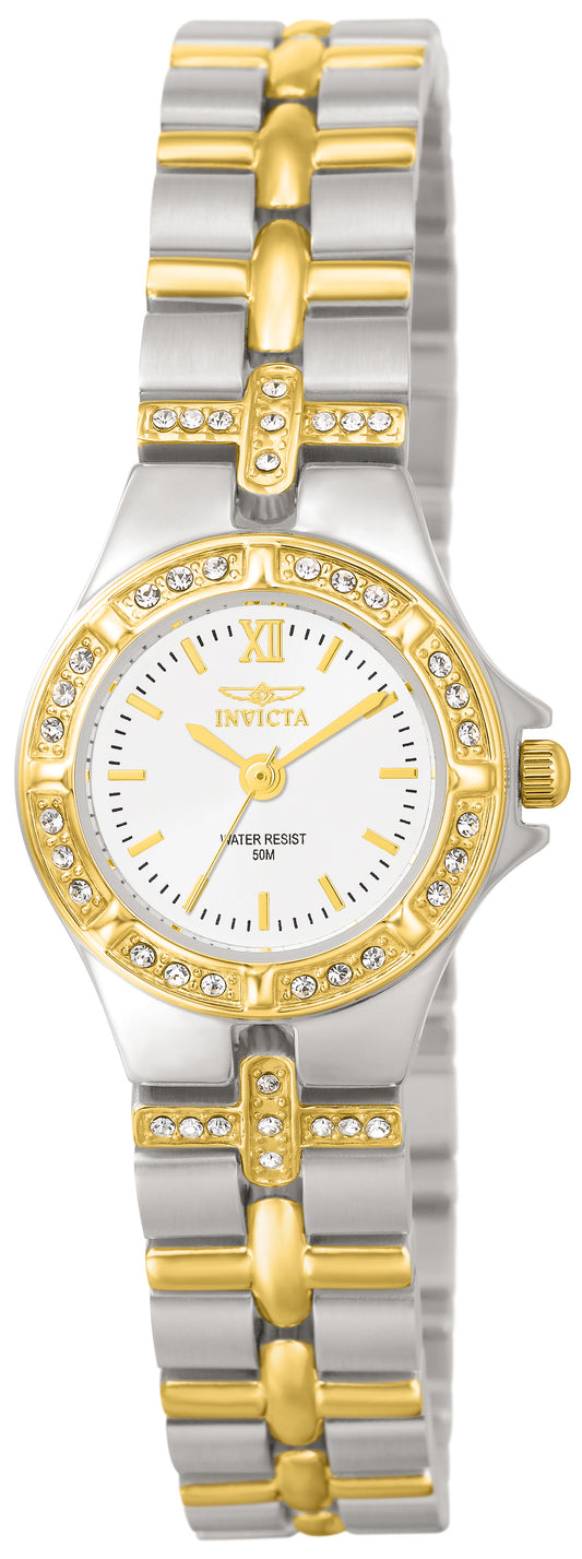 Invicta Women's 21mm Wildflower Quartz Crystal Accented Bracelet Watch