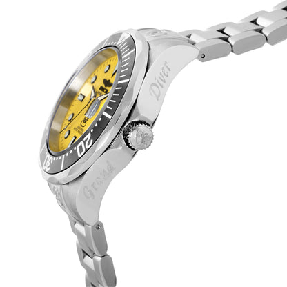 Invicta Men's 47mm Pro Diver Automatic Date Color Dial Bracelet Watch