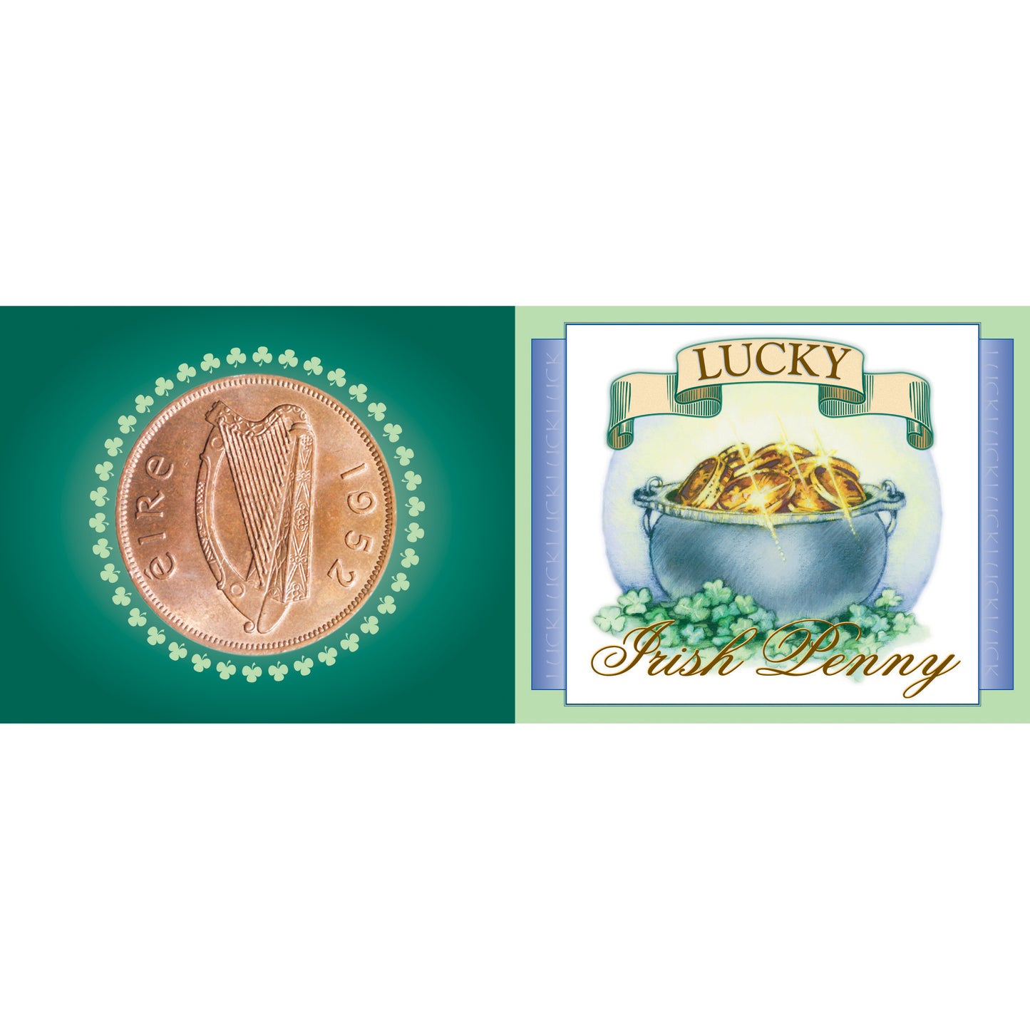 Emerald Isles Large Irish Lucky Penny