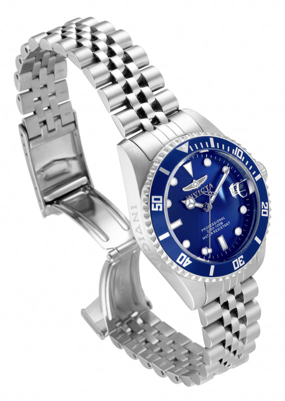 Invicta Women's 34mm Pro Diver Quartz Date Jubilee Bracelet Watch