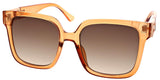 Sean John Women's 55mm Apricot Square Sunglasses
