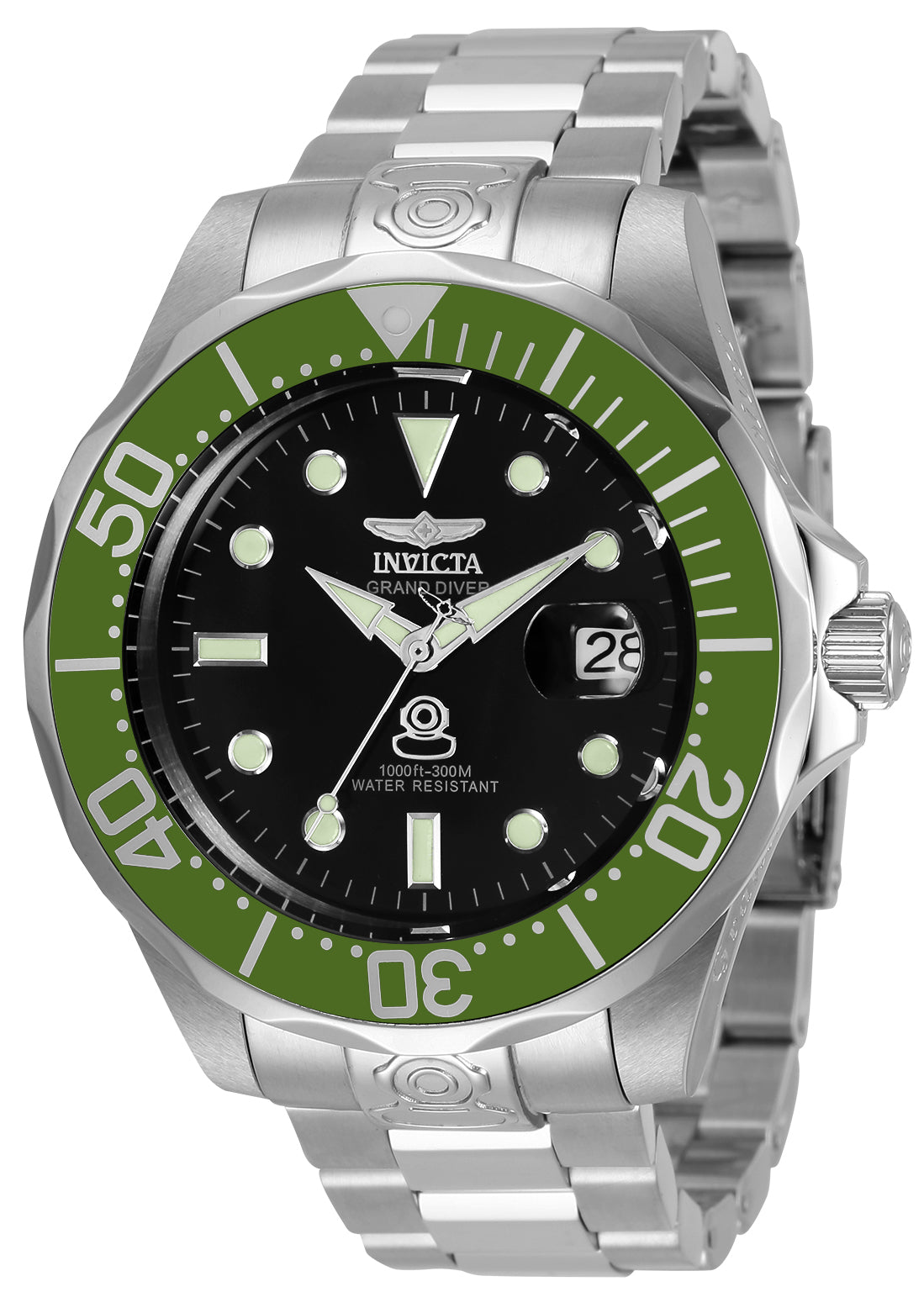Invicta Men's 47mm Pro Diver Automatic Date Bracelet Watch