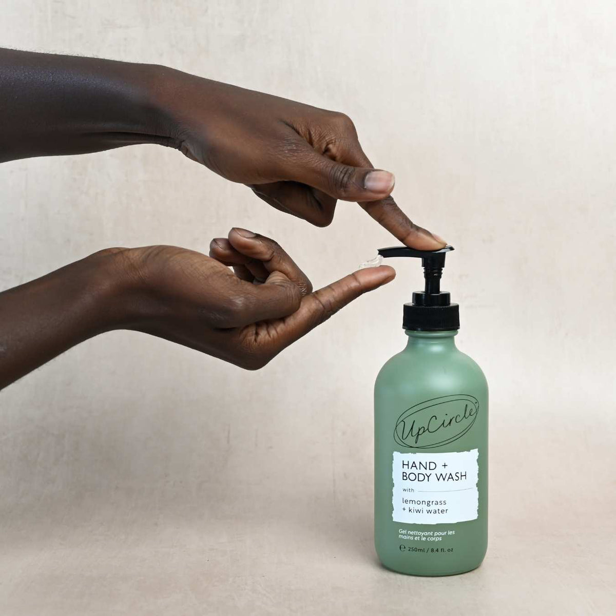 UpCircle Natural Hand & Body Wash with Lemongrass