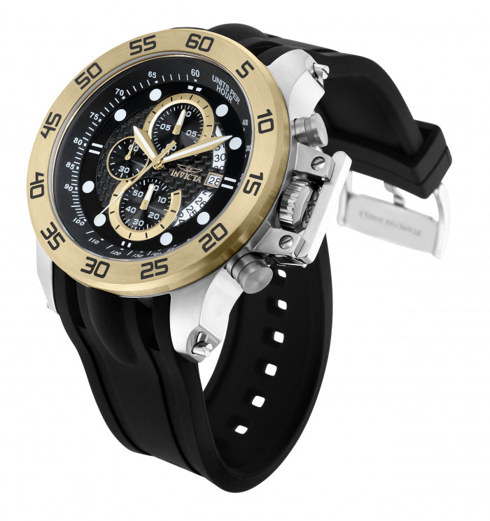 Invicta Men's 51mm I-Force Quartz Chronograph Carbon Fiber Dial
