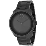 Movado Men's 42mm Bold Swiss Quartz Gunmetal Monochromatic Bracelet Watch