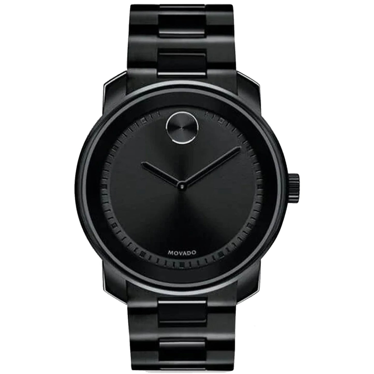 Movado Men's 44mm Bold Trend Swiss Quartz Black Monochromatic Bracelet Watch