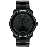 Movado Men's 44mm Bold Trend Swiss Quartz Black Monochromatic Bracelet Watch