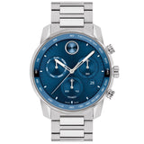 Movado Men's 44mm Bold Verso Swiss Quartz Chronograph Date Bracelet Watch - 3600865