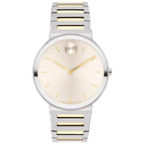 Movado Men's 40mm Bold Horizon Swiss Made Quartz Two-Tone Bracelet Watch