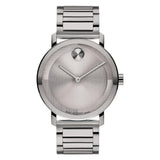 Movado Men's 40mm Bold Swiss Made Quartz Grey Monochromatic Bracelet Watch