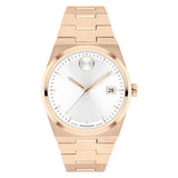 Movado Women's 35mm Bold Quest Swiss Made Quartz Date Rosetone Bracelet Watch