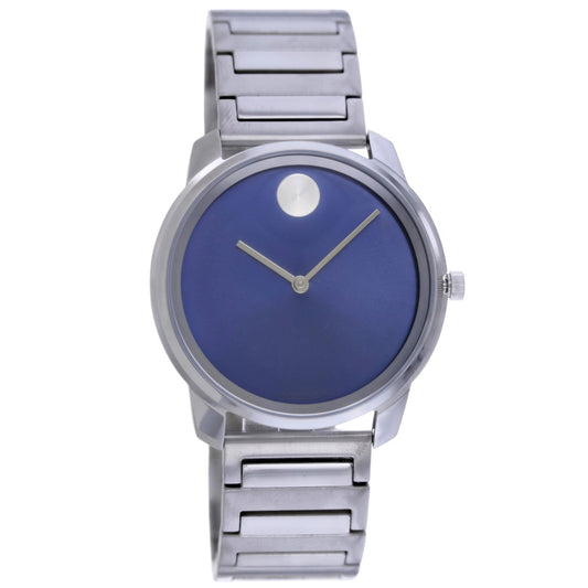 Movado Men's 40mm BOLD Quartz Blue Dial Bracelet Watch - 3601314