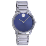 Movado Men's 40mm BOLD Quartz Blue Dial Bracelet Watch - 3601314