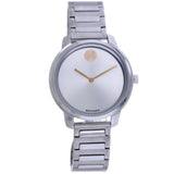Movado Men's 40mm BOLD Quartz Silvertone Bracelet Watch - 3601316