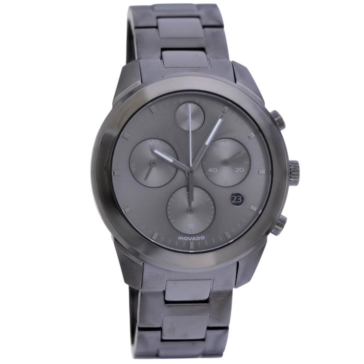 Movado Men's 42mm BOLD Quartz Monochromatic Bracelet Watch - 3601326